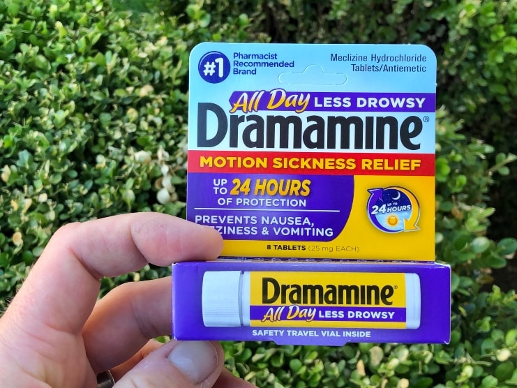 image of dramamine medicine