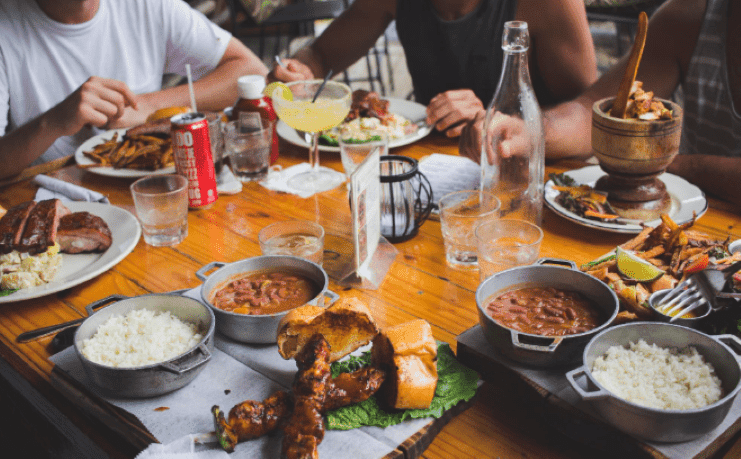 image of the food in La Estación