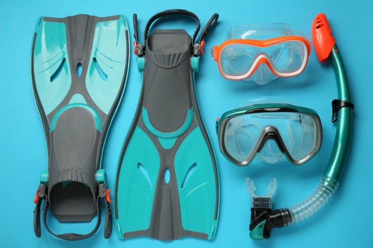 image of snorkeling gear