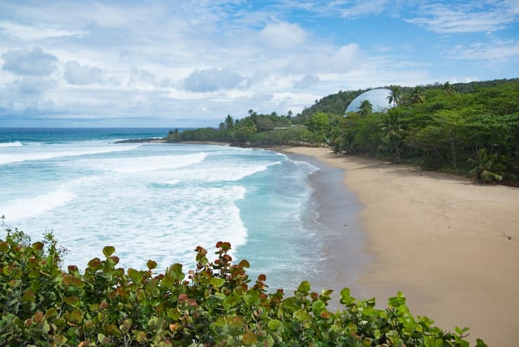 image of a beach