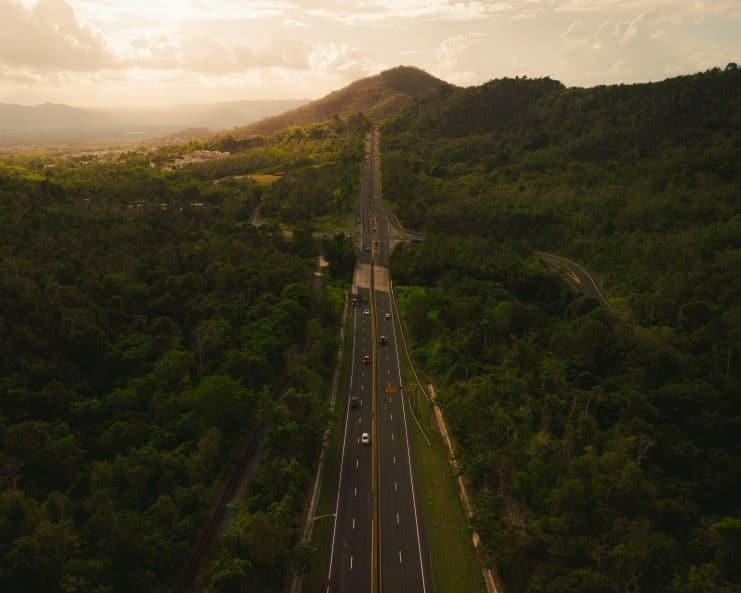 image of a highway