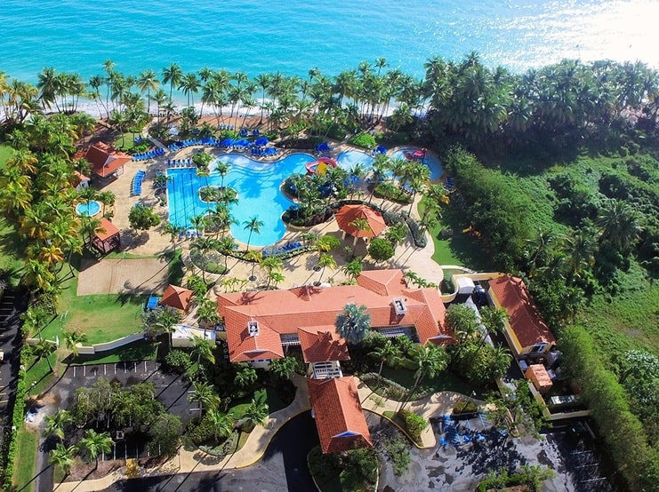 aerial view of palmas del mar