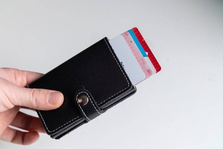 image of a wallet with ID holder