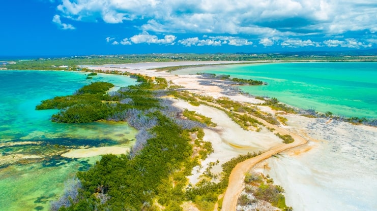 image of an aerial view of Puerto Rico