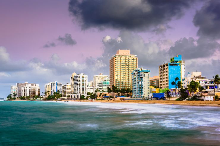 image of a beachfront in Condado