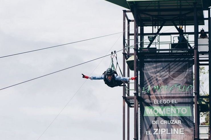 image of the Monster Zipline