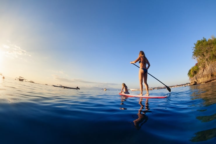 image of Paddleboard At The Beach