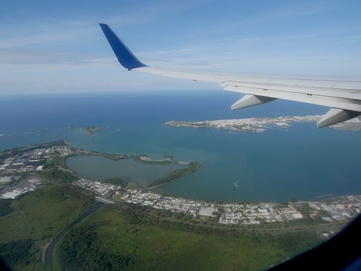 image of San Juan, Puerto Rico's aerial view 