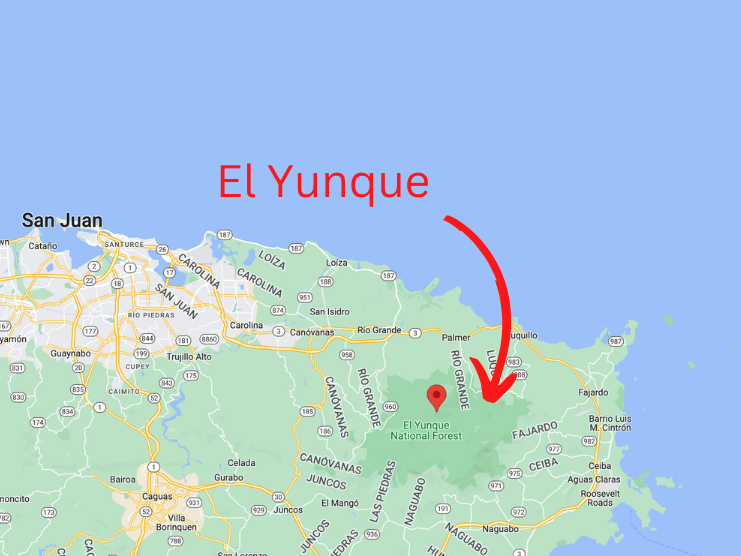 el yunque map