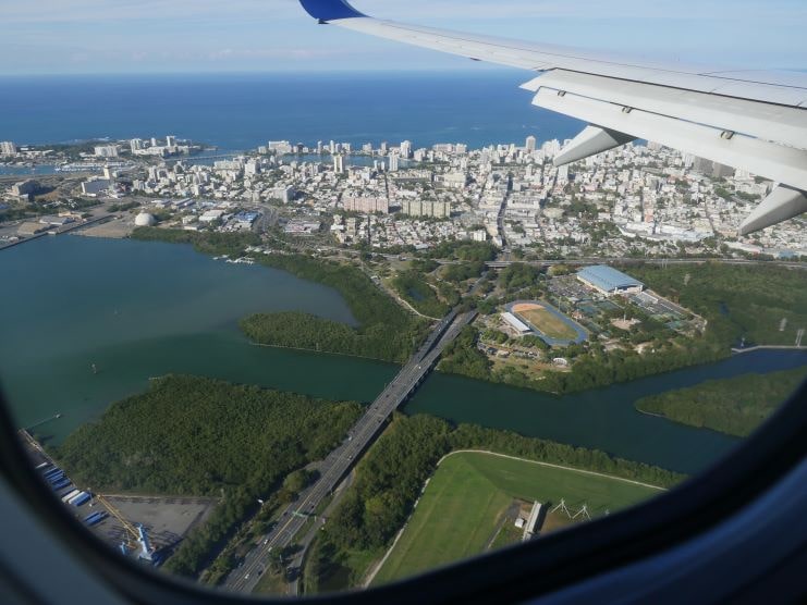 image showing the aerial view of Old San Juan