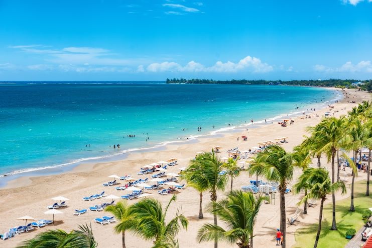 image of a beachfront in Condado