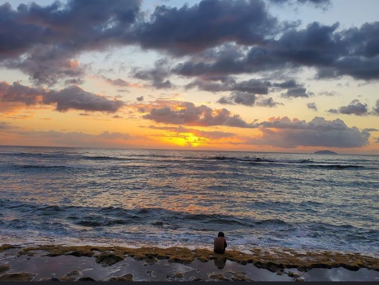 image of Maria's Beach's sunset