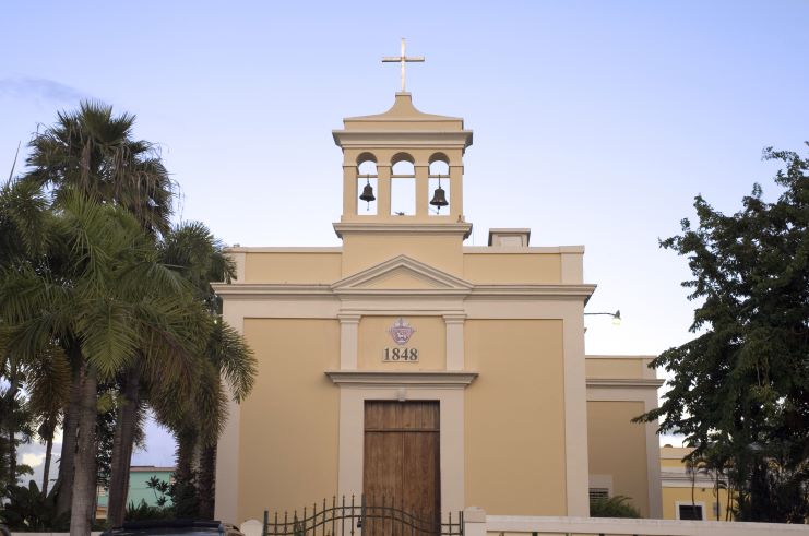 image of a Catholic Church in Historical District