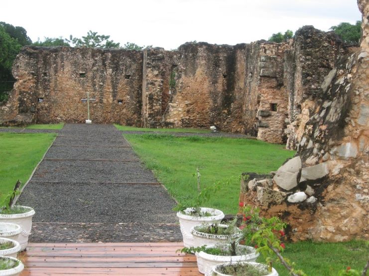 image of historic church's remains 