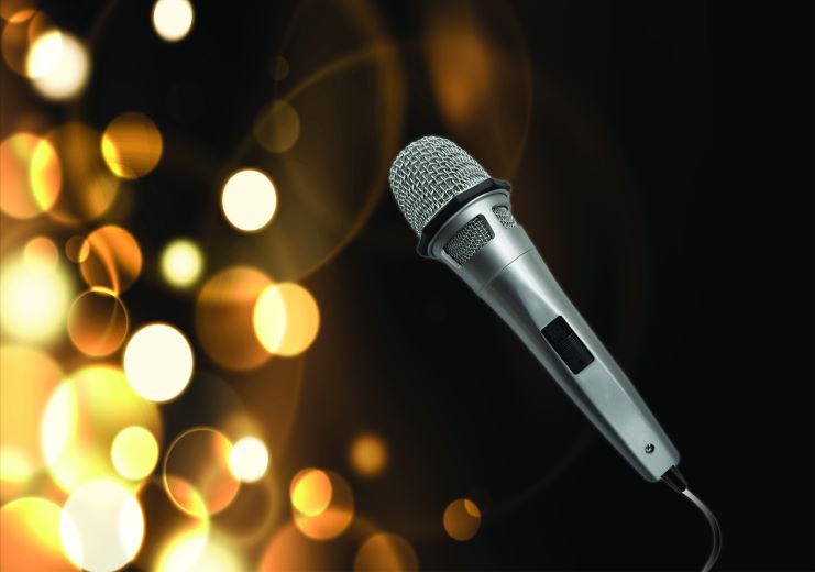 image of a microphone