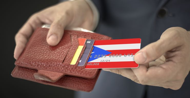 image of a bank card in PR