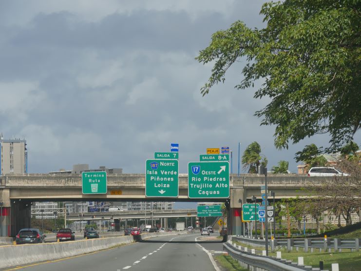 image of San Juan's directional signs