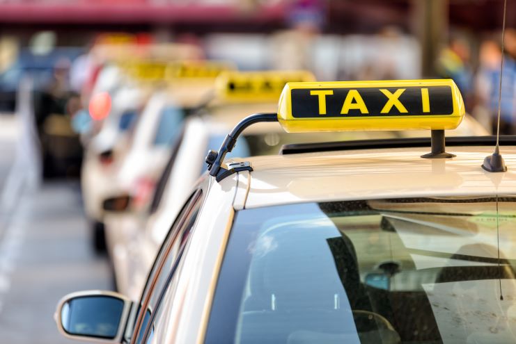 image of a taxi