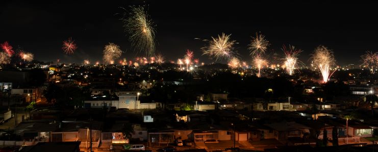 image of New Years eve in Puerto Rico