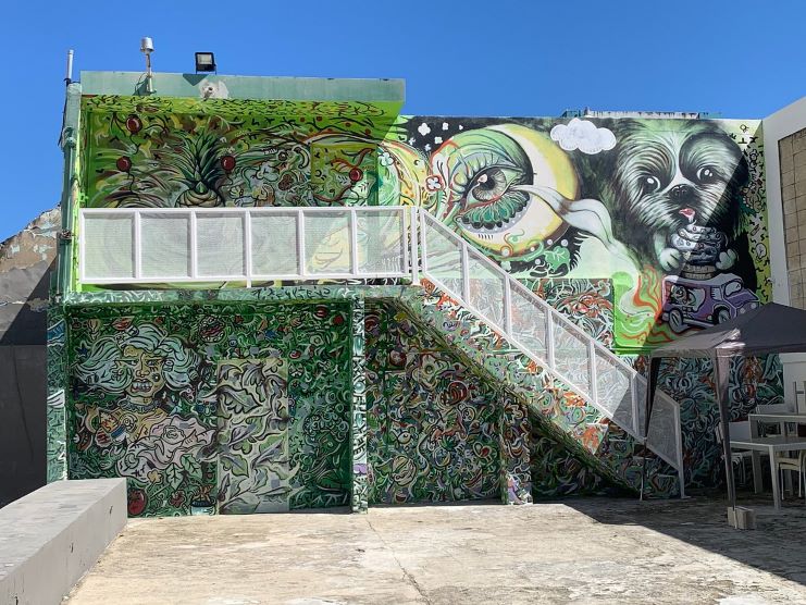 image of a mural in Santurce