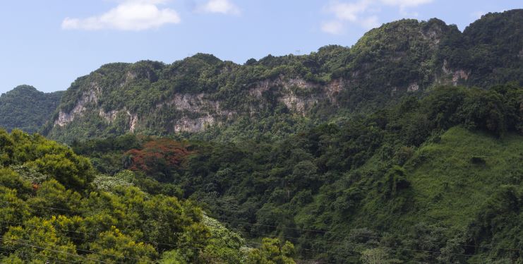 image of mountains in Utuado