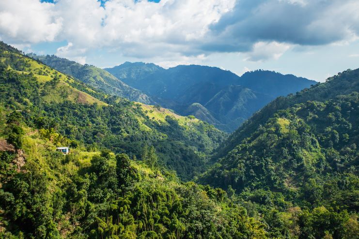 image of Blue Mountains in Jamaica