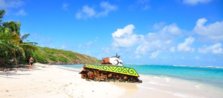 image of Puerto Rico White sandy beach