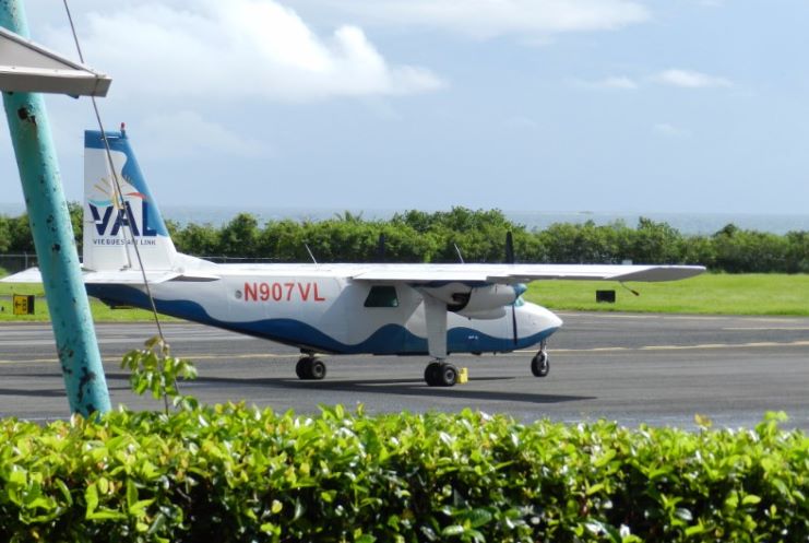 image of Vieques Air Link plane