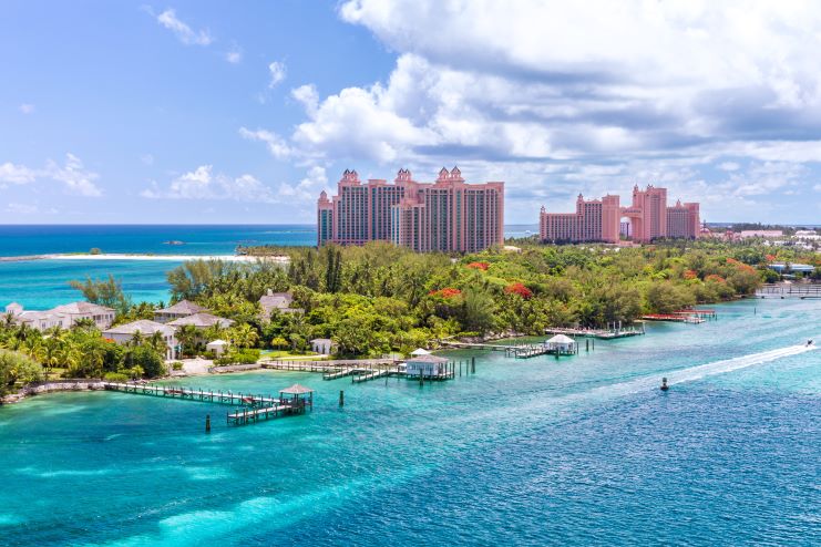 image of a luxury resort in Bahamas