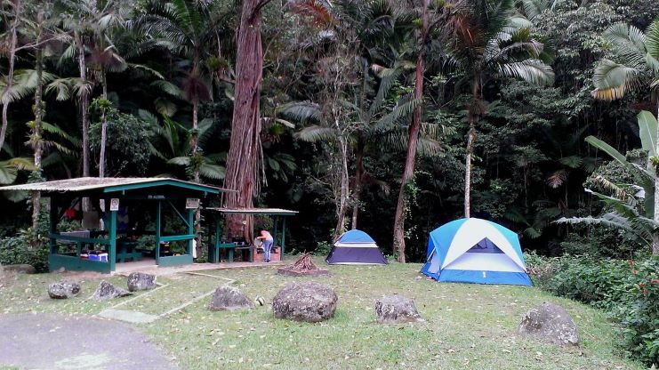 image of Toro Negro's camping area