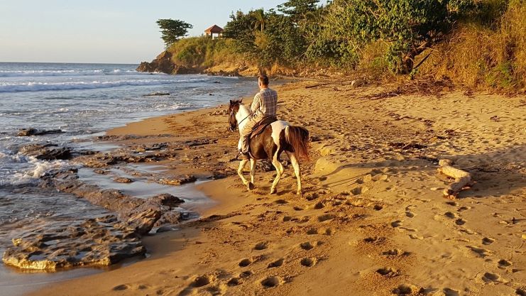 horseback riding at Rincón