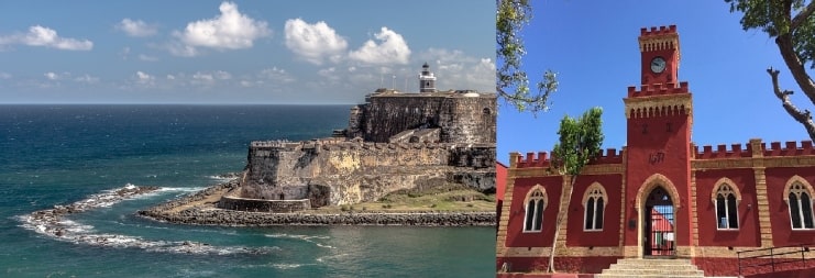 image of Fort Frederick and Castillo San Felipe del Morro