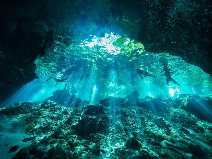 image showing scuba diving in Cancun