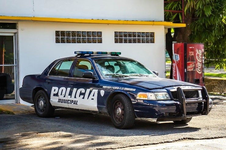 image of police car